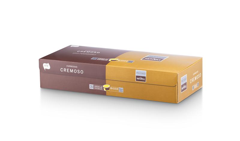 Capsules Cremoso Available in boxes of 20/70/140